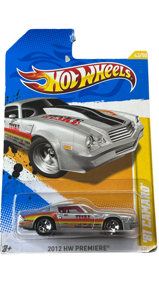 Hot Wheels (2012) HW Premiere '81 Camaro Silver #43/247