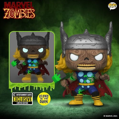 POP! Marvel: 787 Zombies, Thor (GITD) Exclusive