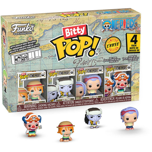 One Piece Nami Funko Bitty Pop! Mini-Figure 4-Pack