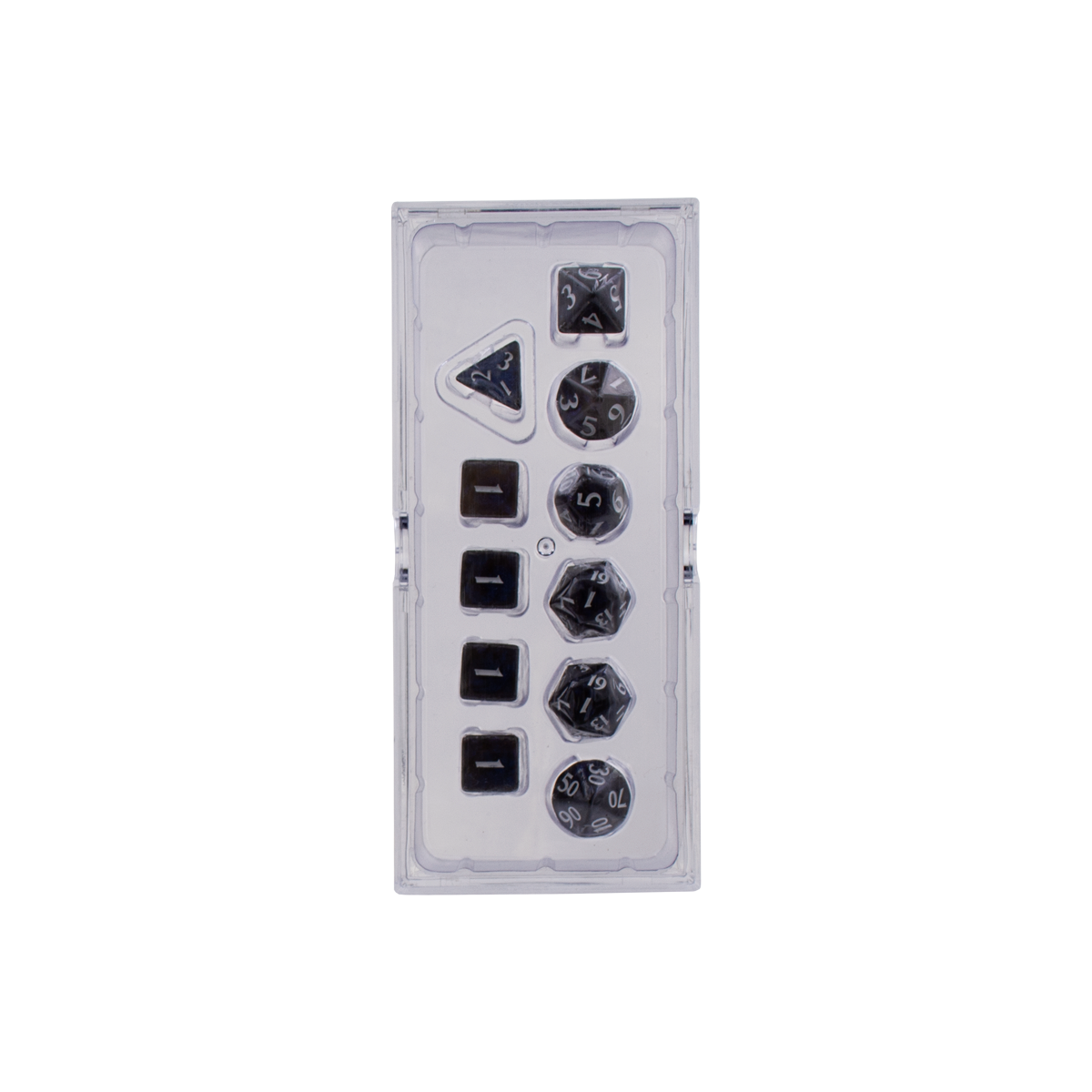 Ultra PRO: 11-Dice Set - Eclipse (Jet Black)