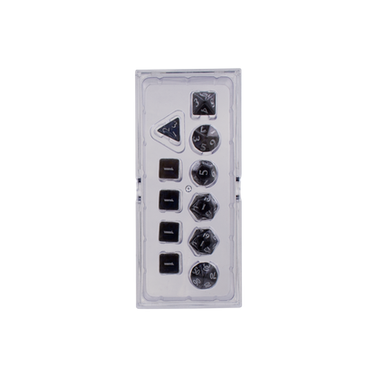 Ultra PRO: 11-Dice Set - Eclipse (Jet Black)