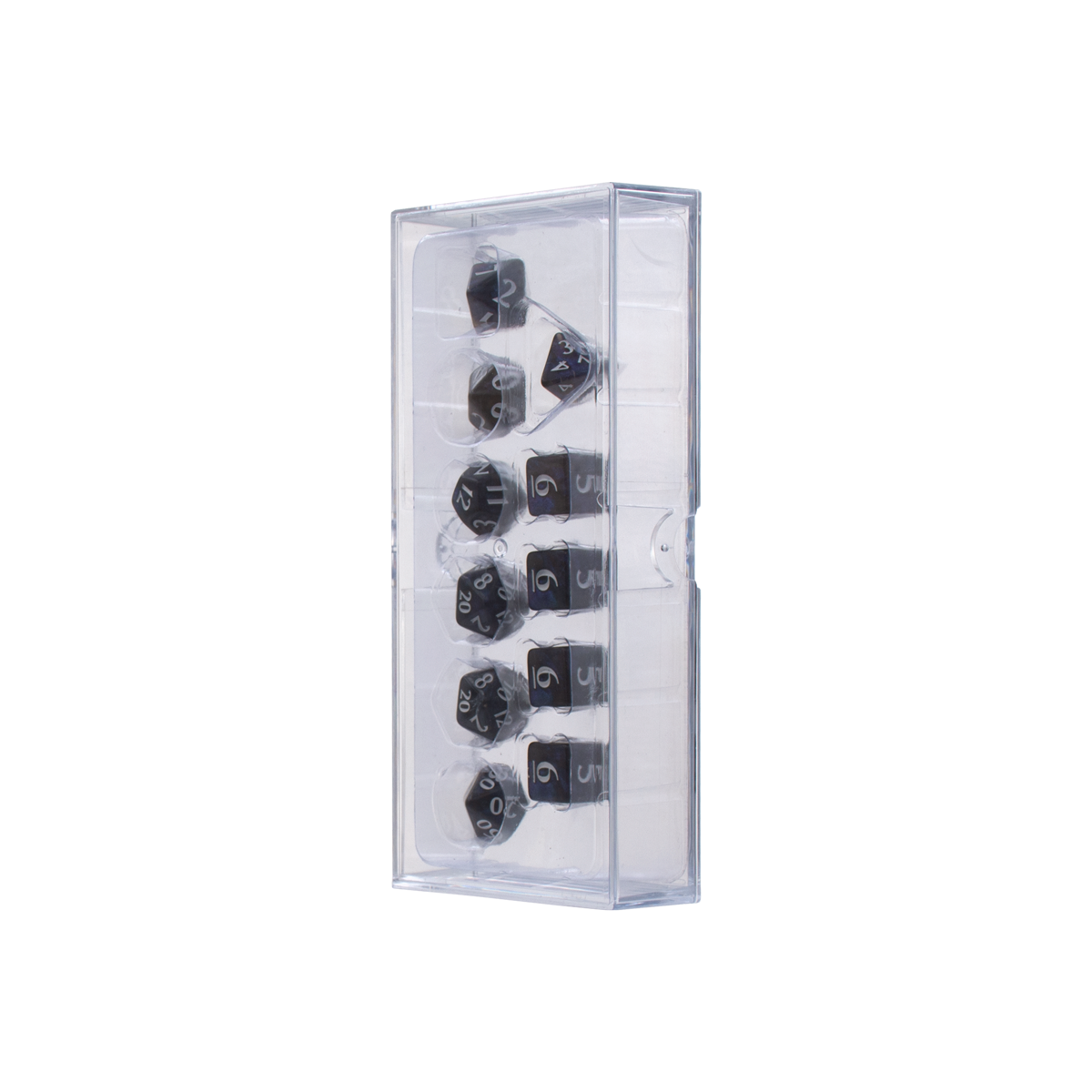 Ultra PRO: 11-Dice Set - Eclipse (Jet Black)