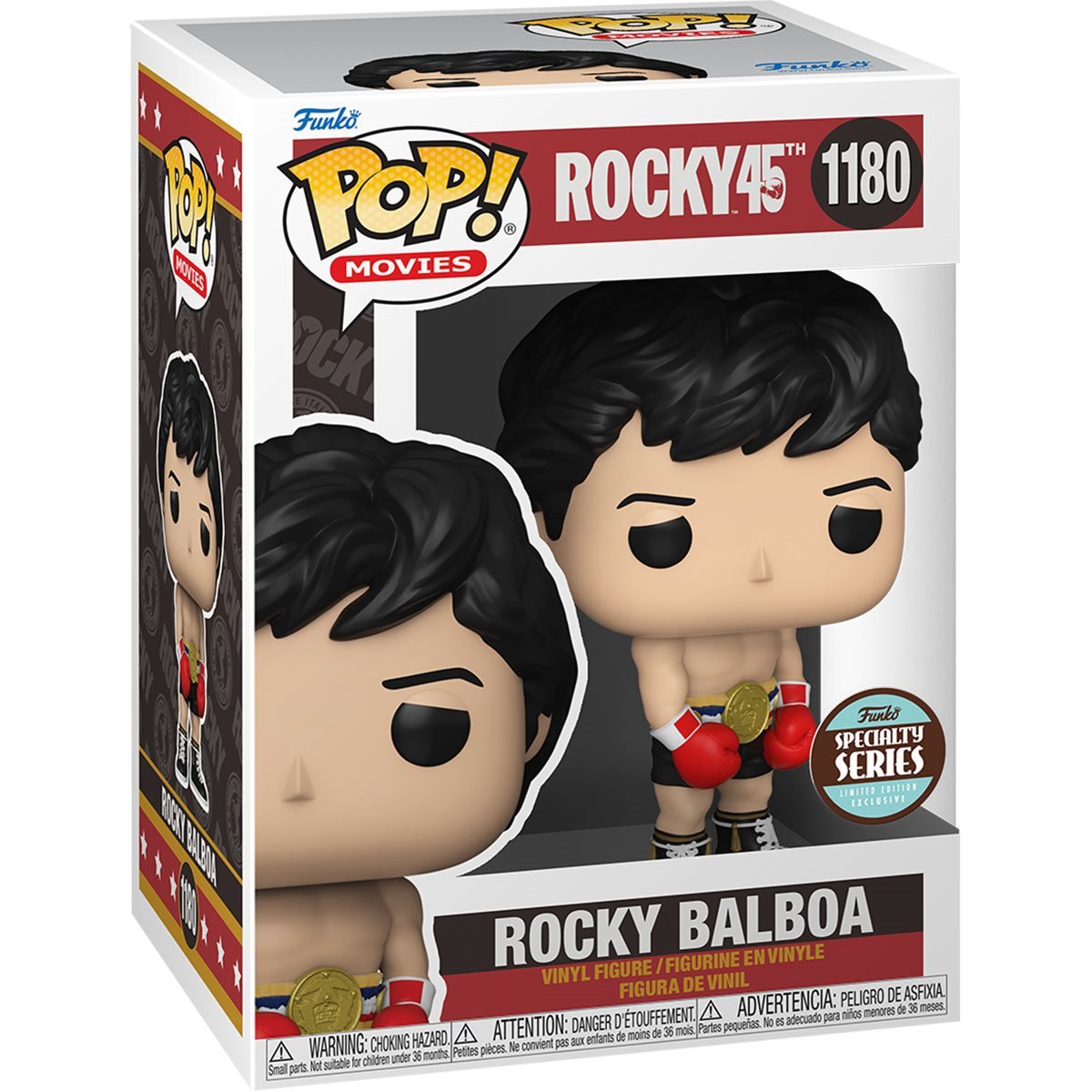 Funko Pop! Rocky 45th Anniversary Rocky with Gold Belt - Specialty Series