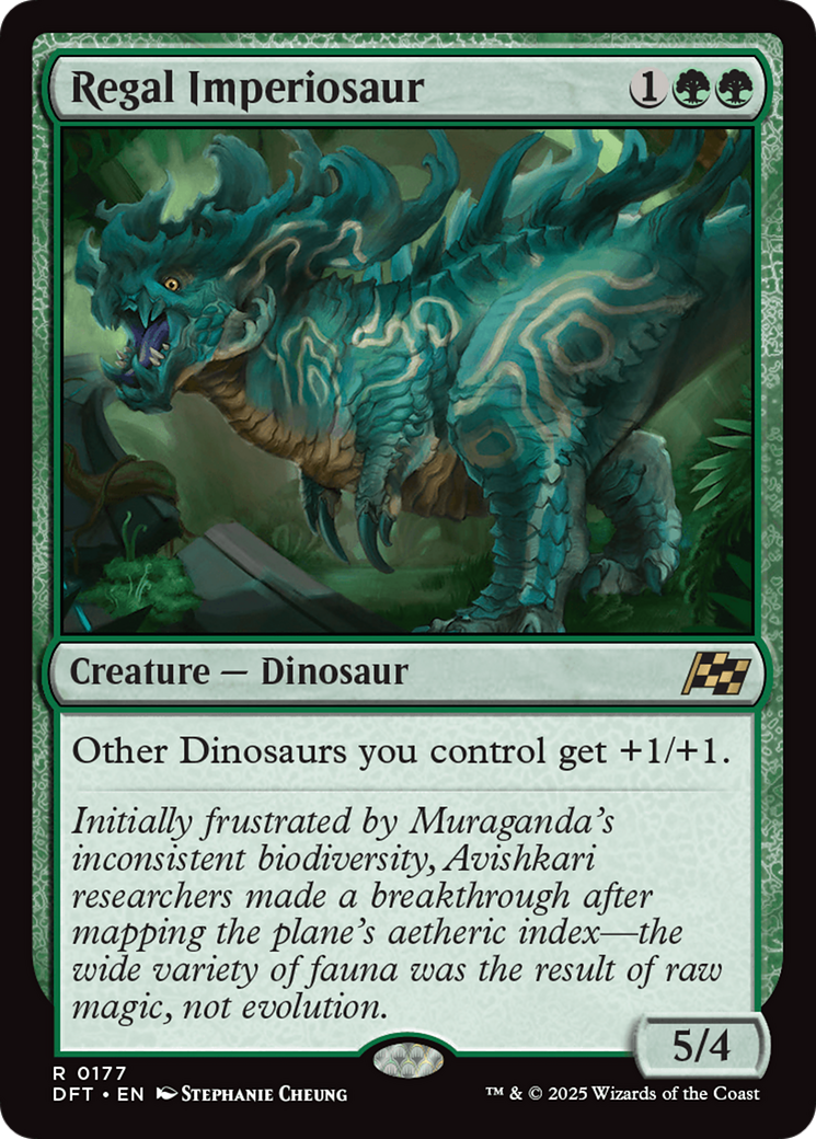 Regal Imperiosaur (DFT-177) - Aetherdrift
