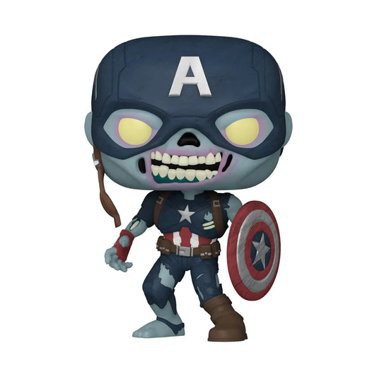 Funko Pop! Marvel's What If: Zombie Captain America