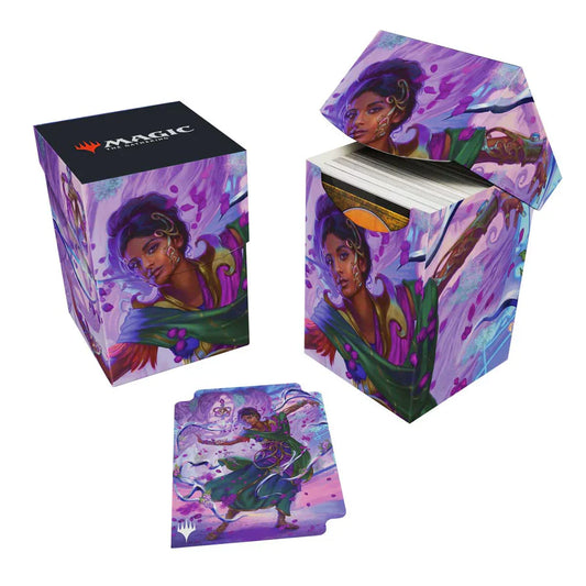 Ultra PRO Magic: The Gathering: 100+ Deck Box - Aetherdrift (Avishkar Living Energy)