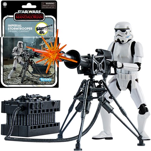 Star Wars The Vintage Collection Deluxe Imperial Stormtrooper und E-Web Cannon 3 3/4-Zoll-Actionfiguren – exklusiv 