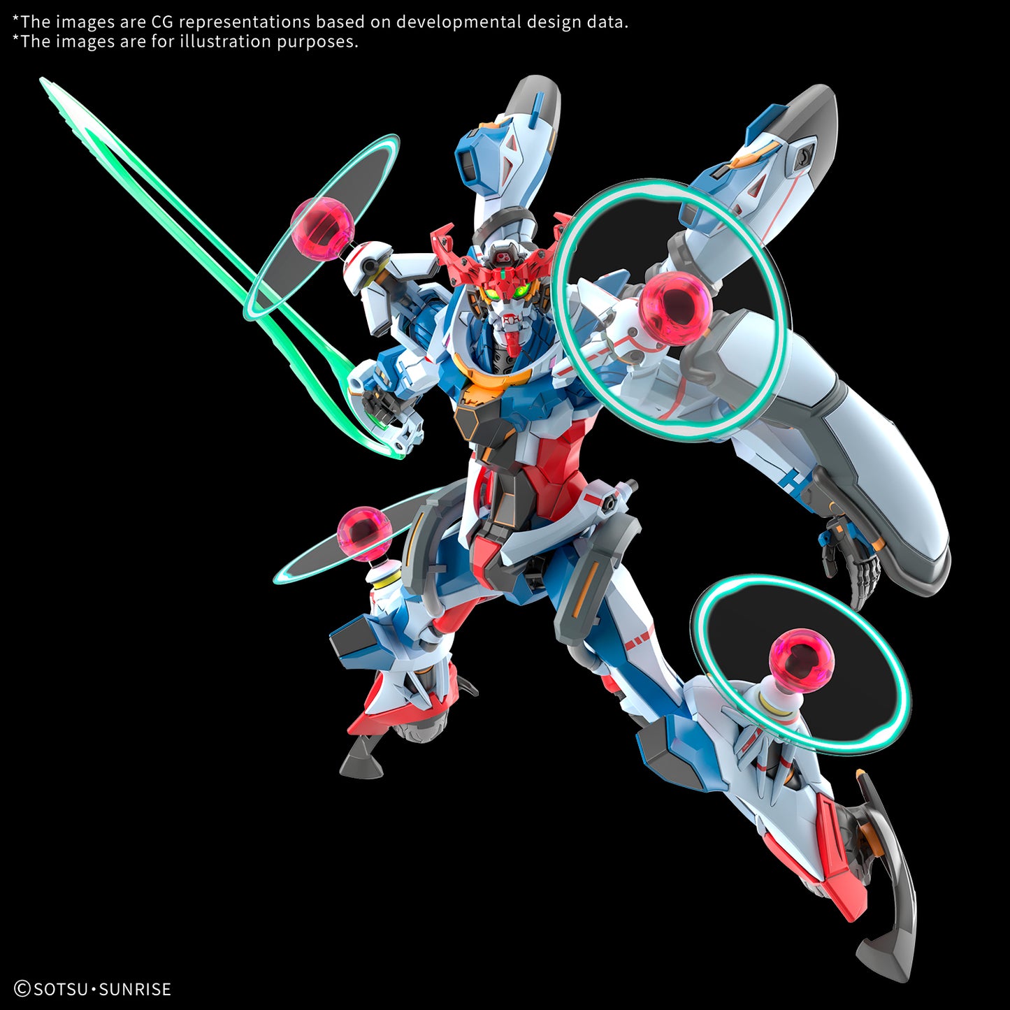 Bandai HG 1/144 GQuuuuuuX (Endymion Unit Awakened) "Gundam GQuuuuuuX" Model Kit