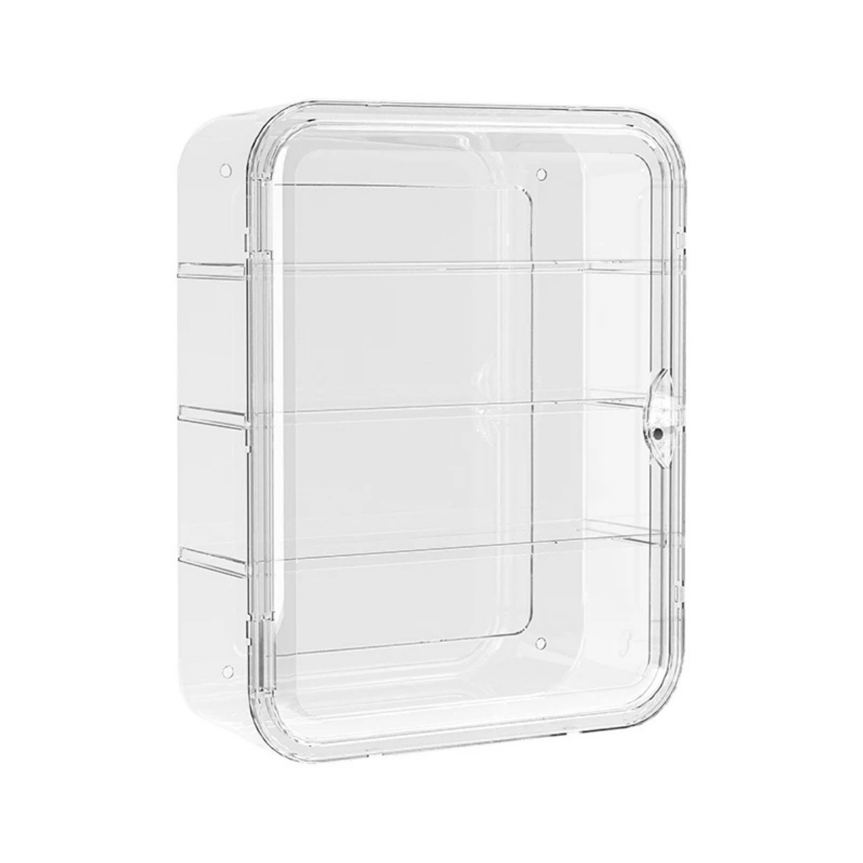 【Limited】PET Wall Mounted Clear Blind Box Display Case w/ 4-Tier