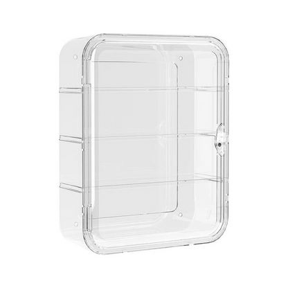 【Limited】PET Wall Mounted Clear Blind Box Display Case w/ 4-Tier