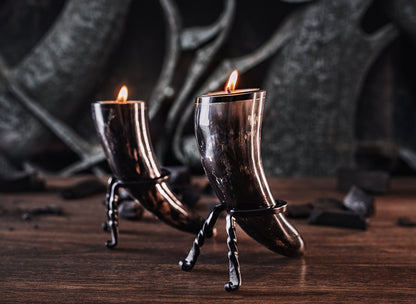 Tealight Candle Horn Set