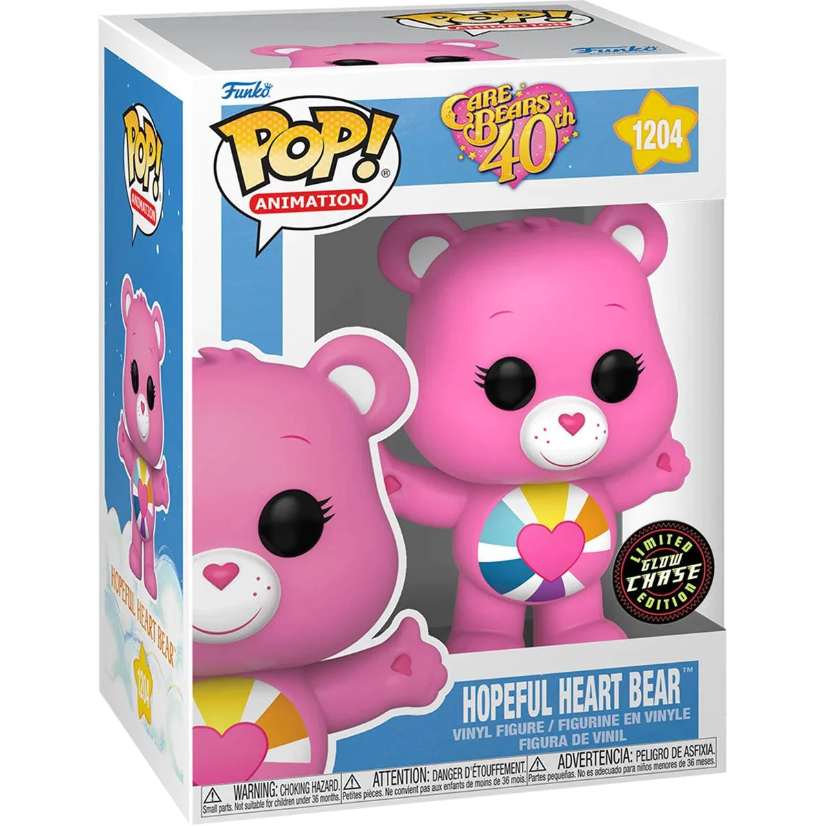 Funko Pop! Care Bears 40th Anniversary: Hopeful Heart Bear