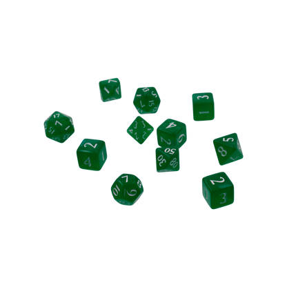 Ultra PRO: 11-Dice Set - Eclipse (Forest Green)