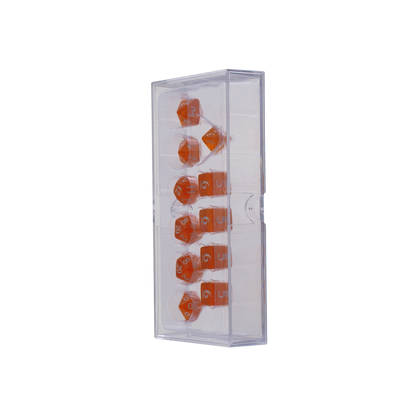 Ultra PRO: 11-Dice Set - Eclipse (Pumpkin Orange)