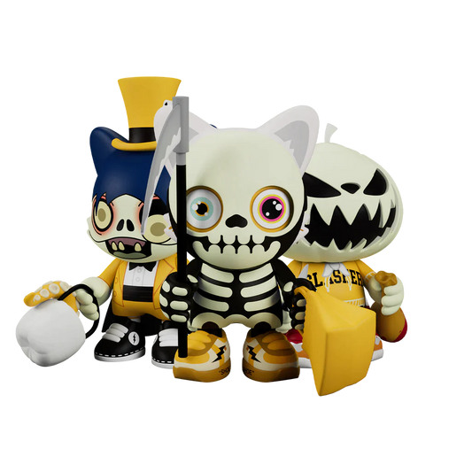 SuperPlastic: Minis, Hooligoonz (GITD) (3-PK)