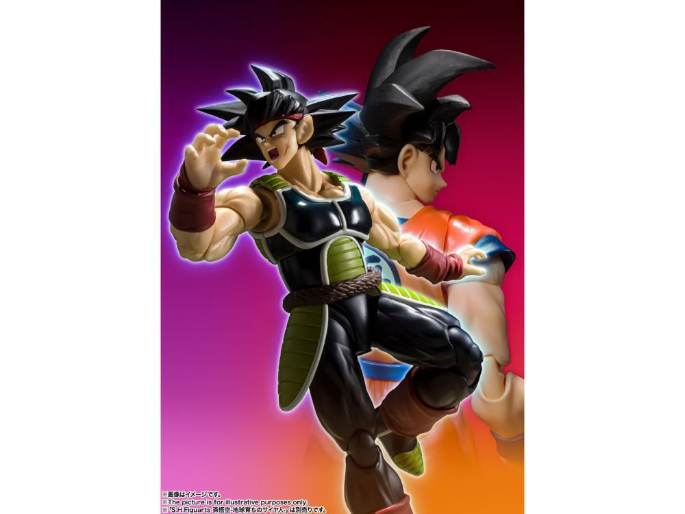 Bardock S.H.Figuarts Action Figure – Dragon Ball Z Tamashii Nations Bandai Spirits
