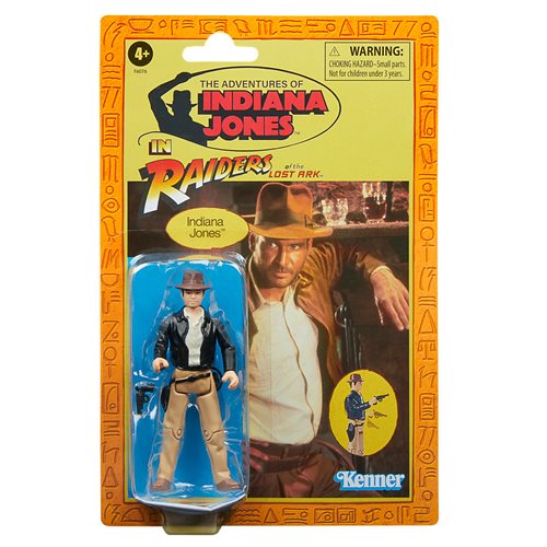 Indiana Jones und die Raiders of the Lost Ark Retro Collection Indiana Jones 3 3/4-Zoll-Actionfigur 