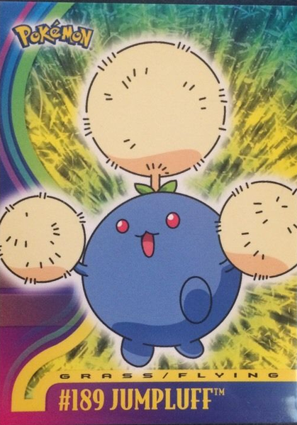 Jumpluff (189) [Topps Pokemon Johto Series 1]