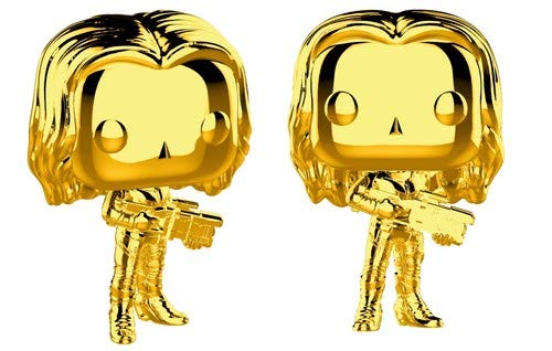 Funko Pop Marvel Studios 10 - Gamora (Gold Chrome) Vinyl Figure