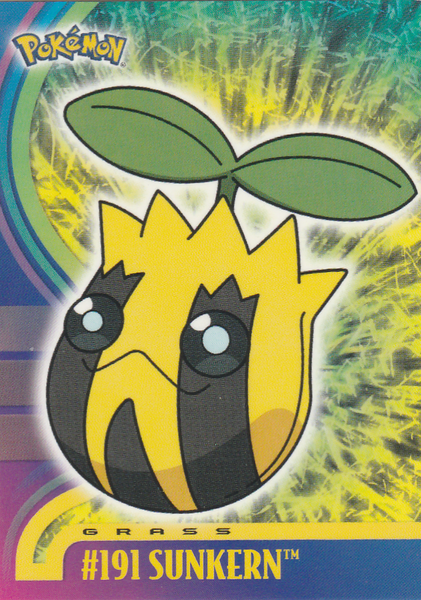 Sunkern (191) [Topps Pokemon Johto Series 1]