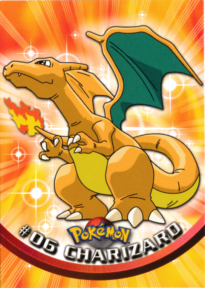 Charizard (06) [Topps TV Animation Edition Series 1 (First Print)]