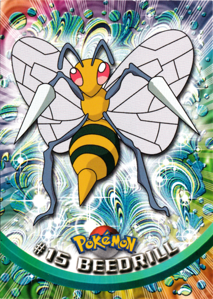 Beedrill (15) [Topps TV Animation Edition Series 1 (First Print)]