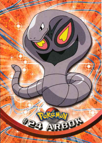 Arbok Foil (24) [Topps TV Animation Edition Series 1 (First Print)]