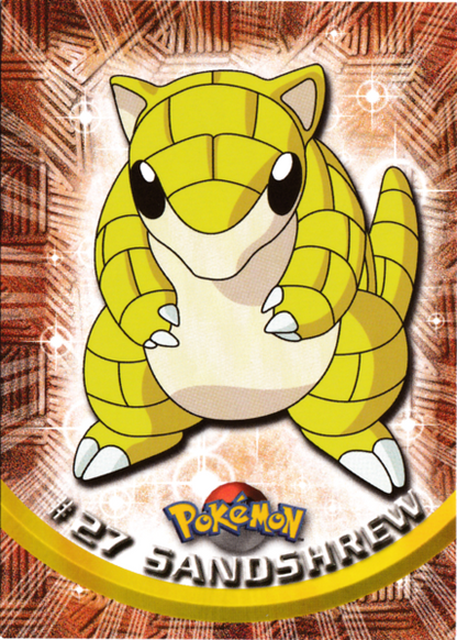 Sandshrew (27) [Topps TV Animation Edition Series 1 (Third Print)]