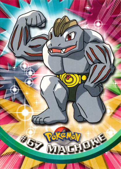 Machoke (67) [Topps TV Animation Edition Series 1 (Third Print)]