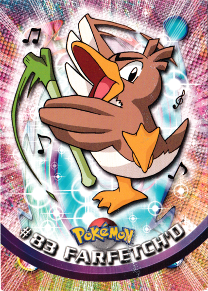 Farfetch'd Foil (83) [Topps TV Animation Edition Series 2]