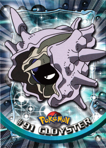 Cloyster (91) [Topps TV Animation Edition Series 2]