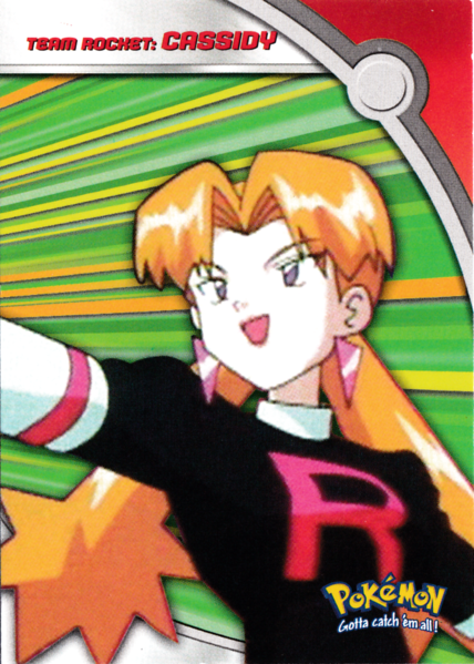 Team Rocket: Cassidy (HV5) [Topps TV Animation Edition Series 2]