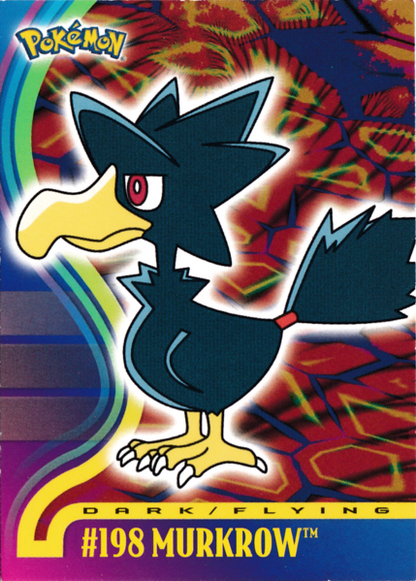 Murkrow (198) [Topps Pokemon Johto Series 1]