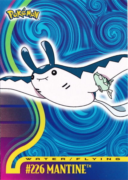 Mantine (226) [Topps Pokemon Johto Series 1]