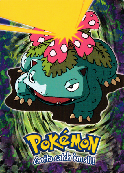 Venusaur (E3) [Topps Pokemon the First Movie (First Print)]