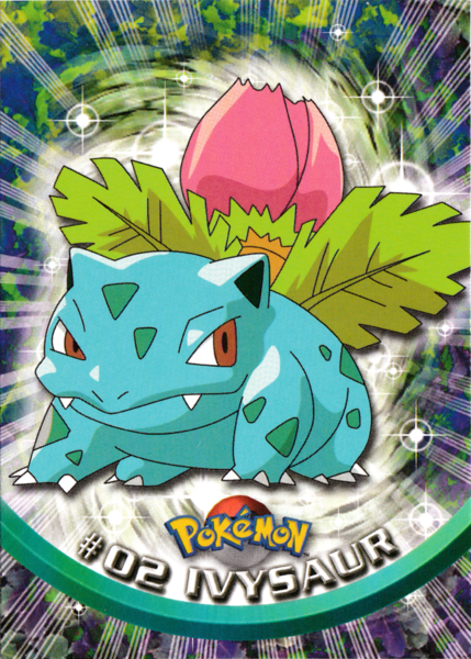 Ivysaur (2) [Topps TV Animation Edition Series 1 (Second Print)]