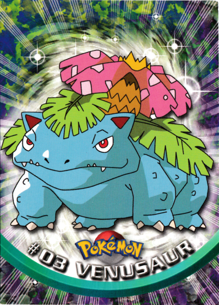 Venusaur (03) [Topps TV Animation Edition Series 1 (Third Print)]