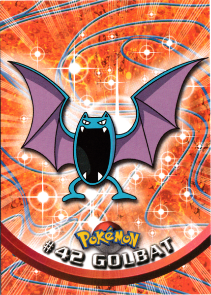 Golbat (42) [Topps TV Animation Edition Series 1 (First Print)]