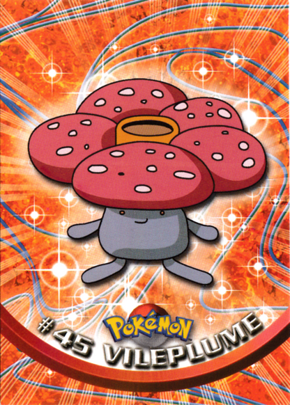 Vileplume (45) [Topps TV Animation Edition Series 1 (Third Print)]