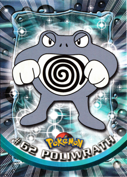 Poliwrath (62) [Topps TV Animation Edition Series 1 (Third Print)]