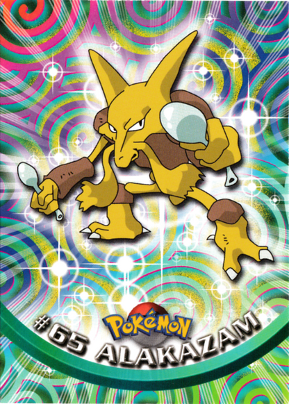 Alakazam (65) [Topps TV Animation Edition Series 1 (Third Print)]