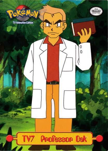 Professor Oak TV7 (TV7) [Topps TV Animation Edition Series 1 (First Print)]