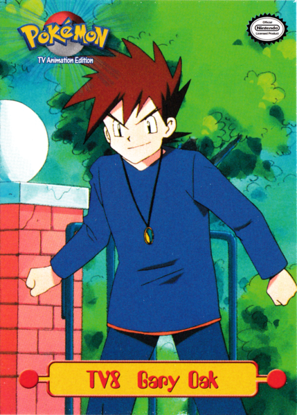 TV8 Gary Oak (TV18) [Topps TV Animation Edition Series 1 (First Print)]