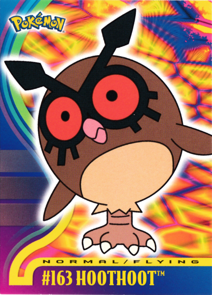 Hoothoot (163) [Topps Pokemon Johto Series 1]