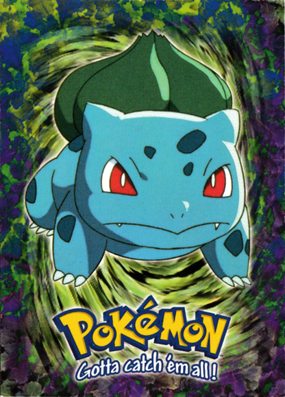 Bulbasaur Foil (E1) [Topps Pokemon The First Movie (First Print)]