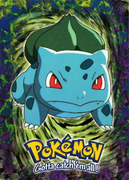 Bulbasaur (E1) [Topps Pokemon the First Movie (First Print)]