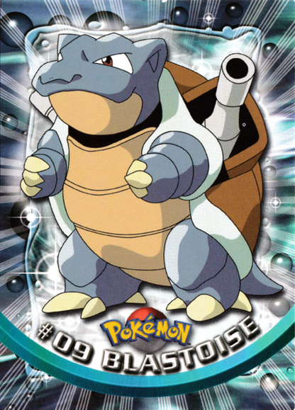 Blastoise (09) [Topps TV Animation Edition Series 1 (Third Print)]