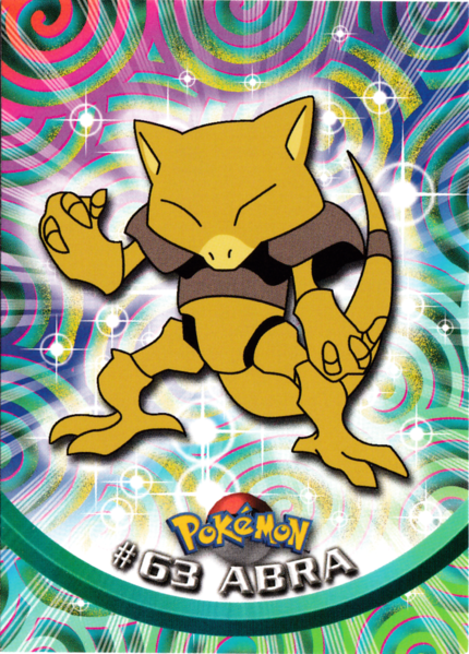 Abra (63) [Topps TV Animation Edition Series 1 (Third Print)]