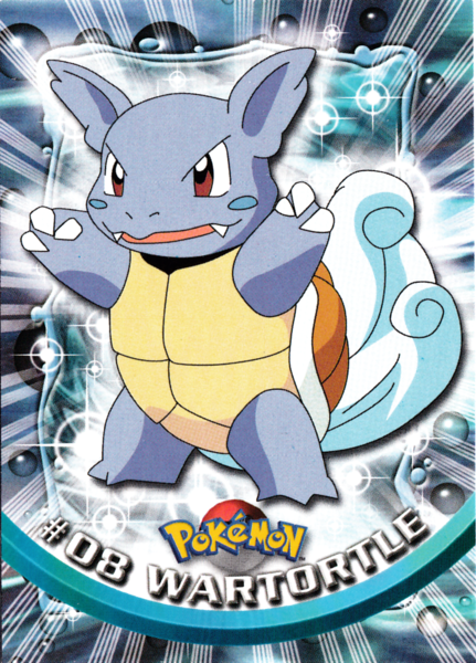 Wartortle (08) [Topps TV Animation Edition Series 1 (Third Print)]