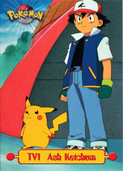 Ash Ketchum TV1 (TV1) [Topps TV Animation Edition Series 1 (Third Print)]